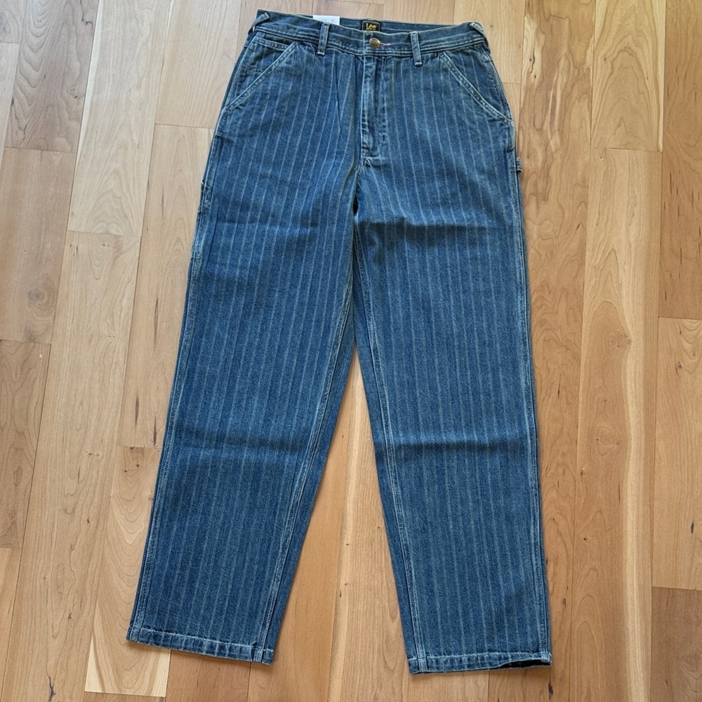 Paul Smith x Lee Indigo Striped Jeans